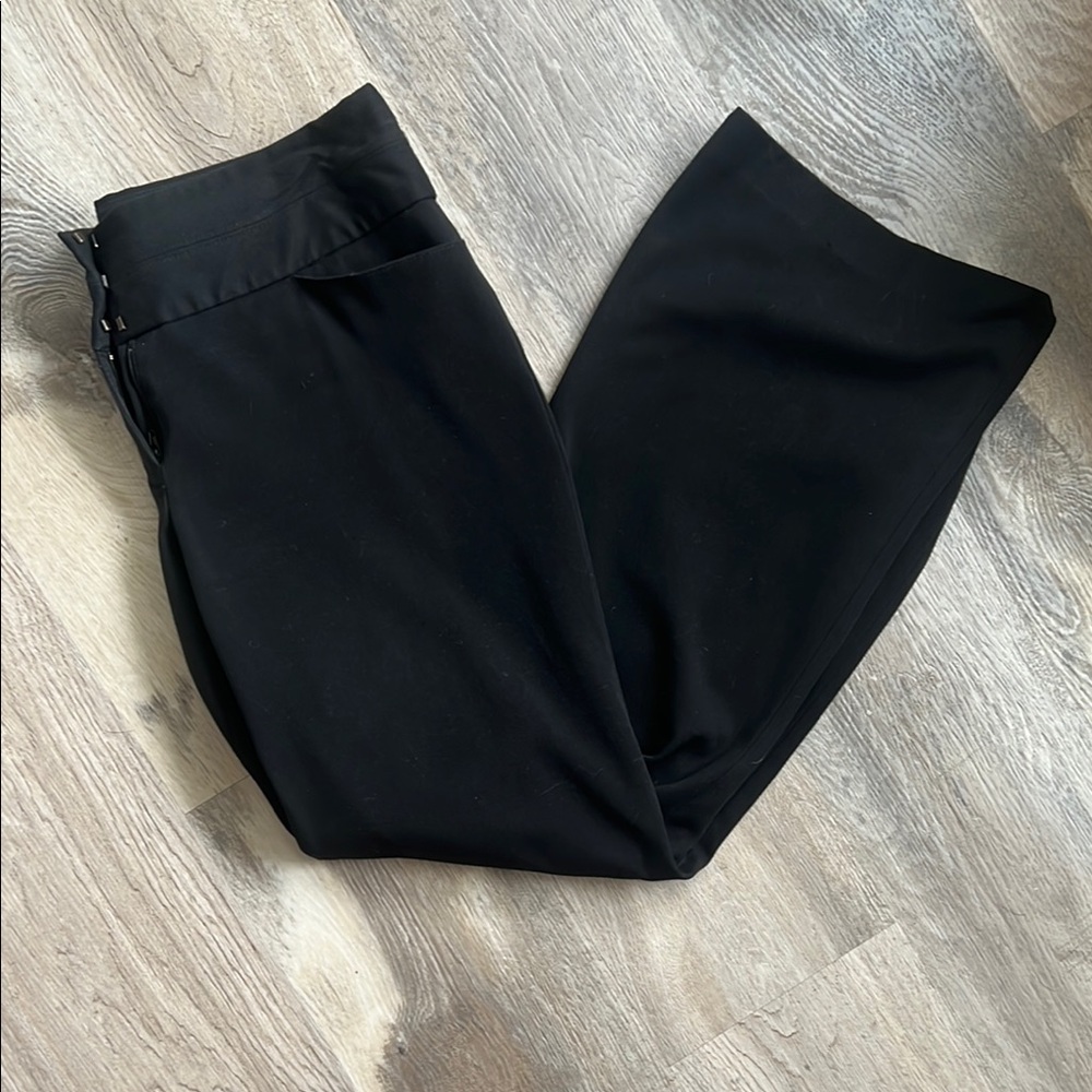 Express Editor Flare black dress pants - 8S